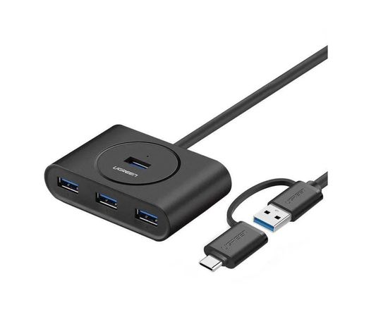  USB Hub Ugreen CR113 (40850) черный 