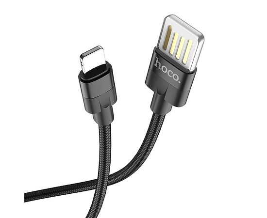  Кабель USB - Apple lightning Hoco U55 Outstanding (black) 