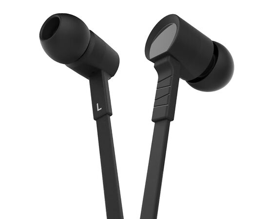  Проводные наушники с микрофоном внутриканальные Celebrat D2, 3.5 Jack (black) 