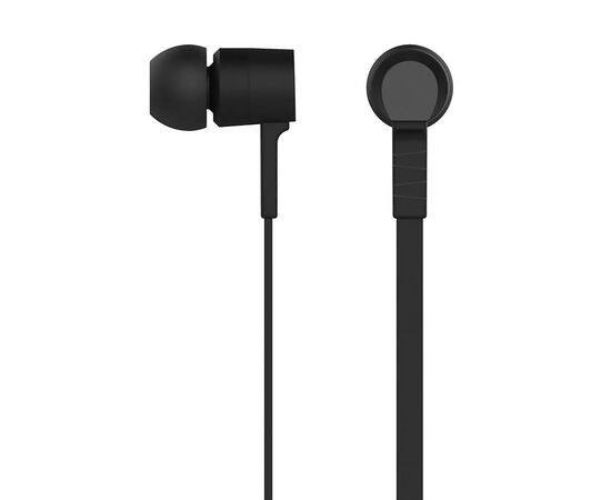  Проводные наушники с микрофоном внутриканальные Celebrat D2, 3.5 Jack (black) 