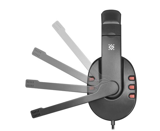  Компьютерная гарнитура Defender G-160 Warhead, игровая (black) 
