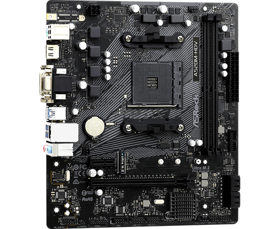  Материнская плата Asrock A520M-HDV 