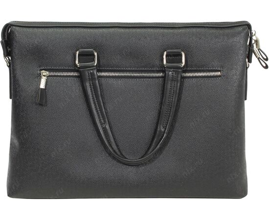  Сумка Continent CM-142 Black (полиэстр/эко кожа, черная 15.6") 
