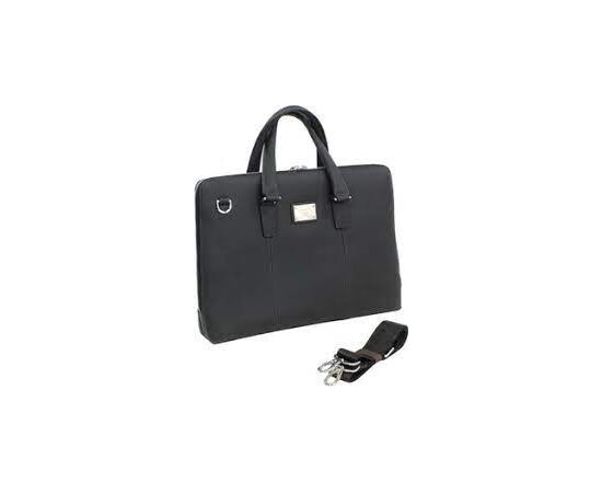 Сумка Continent CM-142 Black (полиэстр/эко кожа, черная 15.6") 