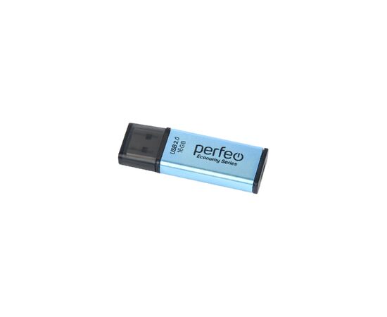  Флешка Perfeo 16GB E03 Голубая economy series 