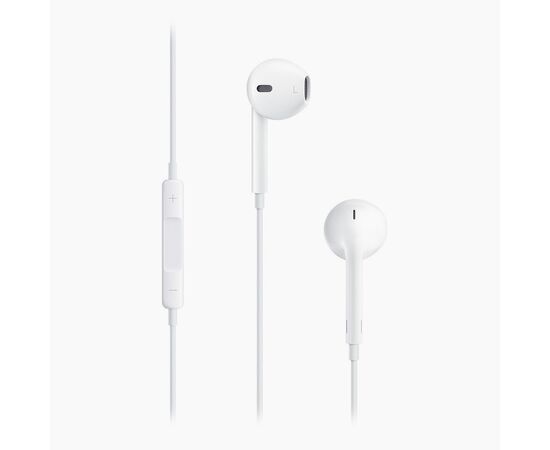  Проводные наушники с микрофоном вкладыши [Apple] MD827ZM/B Jack 3,5 (Класс A) (white) (69796) 