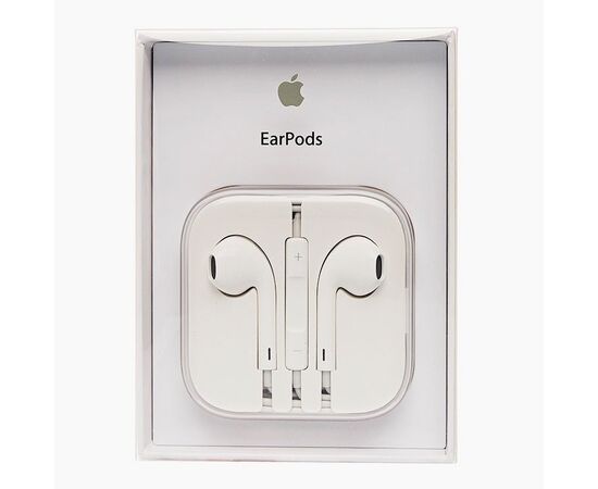  Проводные наушники с микрофоном вкладыши [Apple] MD827ZM/B Jack 3,5 (Класс A) (white) (69796) 