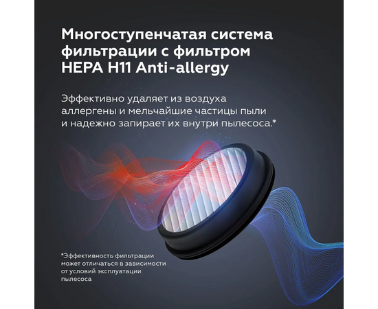  Пылесос BQ VCA0103H Серый 