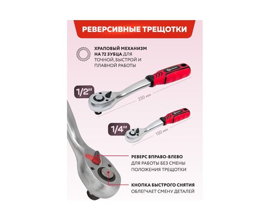  Набор инструментов ForceKraft FK-4941-5 