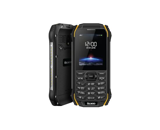  Мобильный телефон Olmio X05 Black/Yellow 
