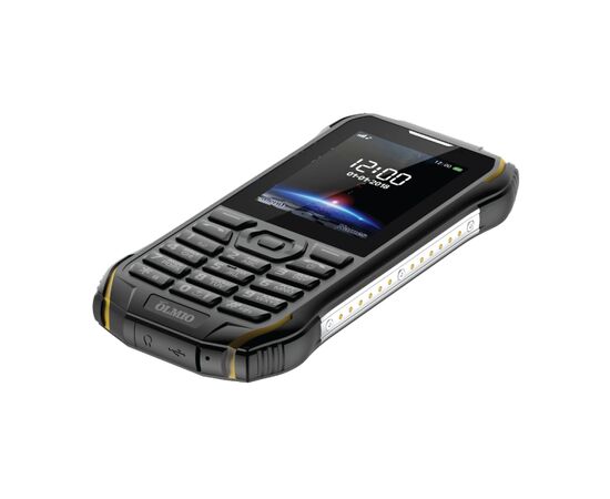  Мобильный телефон Olmio X05 Black/Yellow 